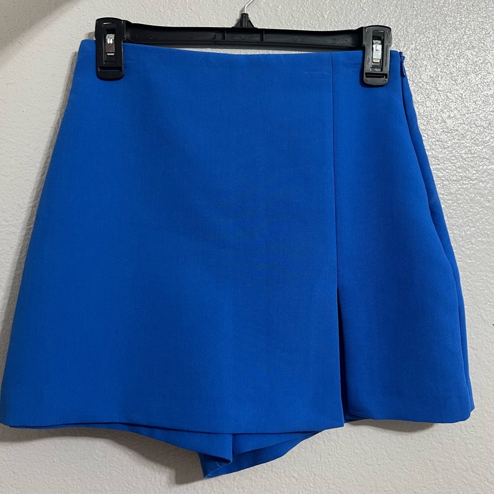 Zara blue skort